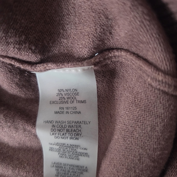 Milano Mauve Knit Top - Picture 3 of 4